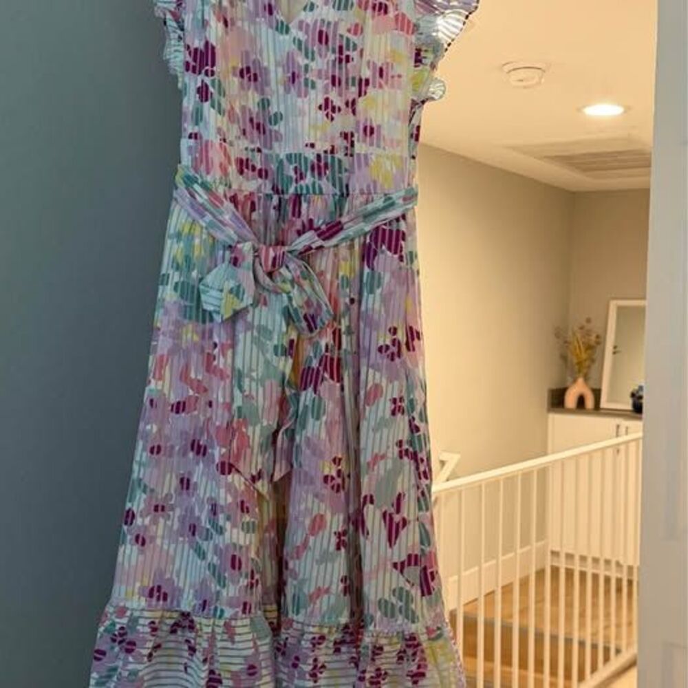 Kate Spade Floral Size 00 Long Dress